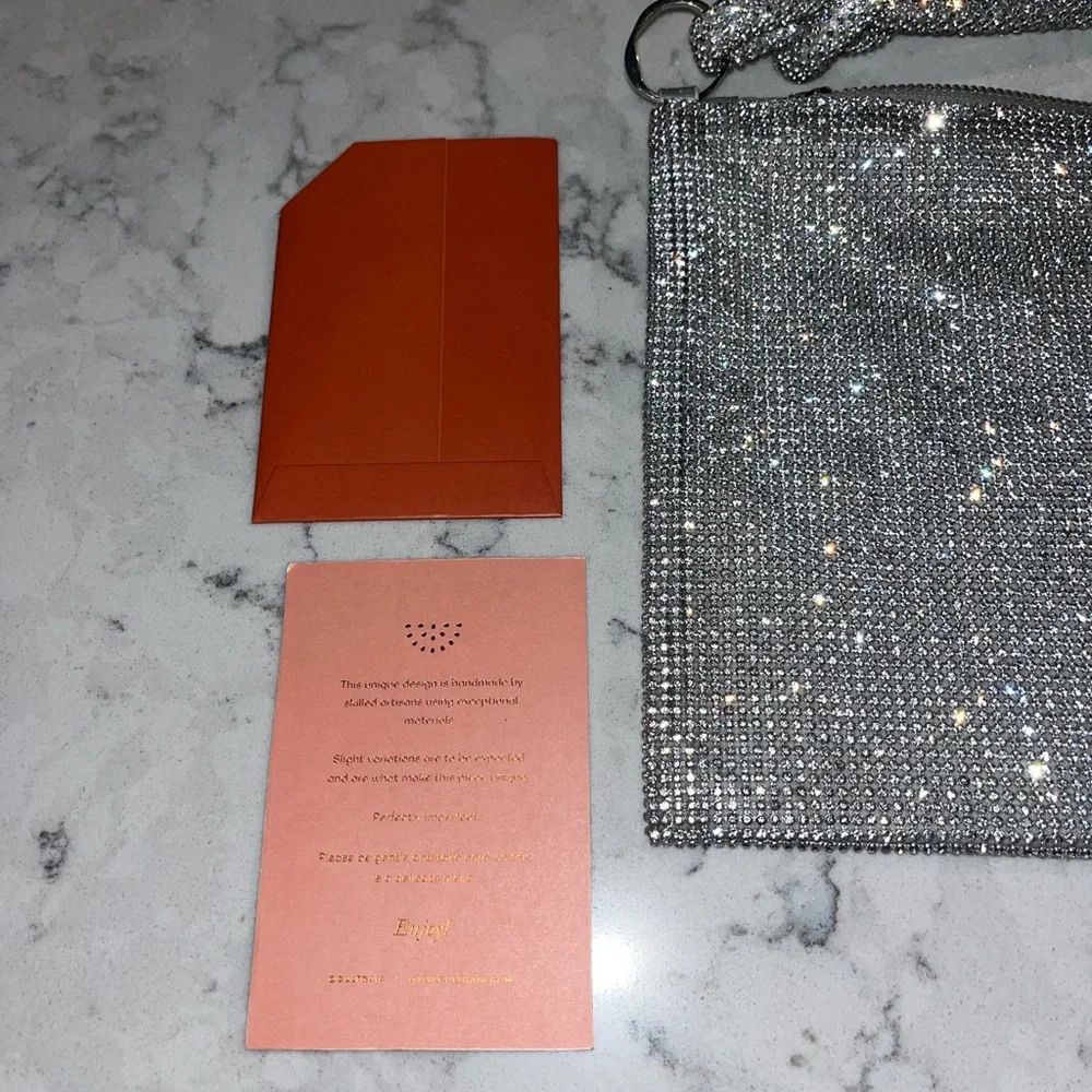 Cult Gaia mini Hera rhinestone shoulder bag - Picture 6 of 12